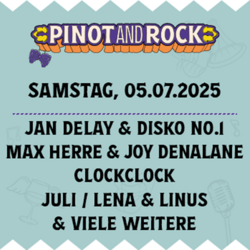 Pinot and Rock - Samstag