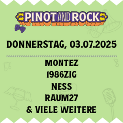 Pinot and Rock - Donnerstag