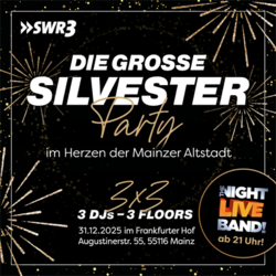 Die grosse Silvester Party im Frankfurter Hof Mainz